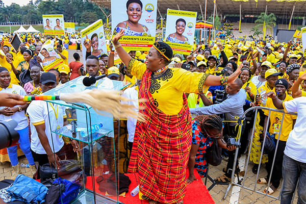 Adrine Kobusingye Sweeps NRM Women’s League Chair in Landslide Victory